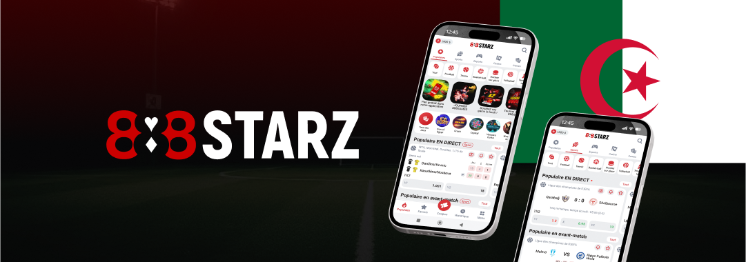 Créer un compte sur 888Starz Algérie - Télécharger 888starz Algérie